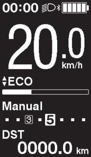 TÖÖTAMINE JA SEADISTUSED Käiguvahetusrežiimi vahetamine (SC-E6100) Käiguvahetusrežiimi vahetamine (SC-E6100) Elektroonilise käiguvahetuse sisemise ülekandega rummu korral on võimalik lülitada