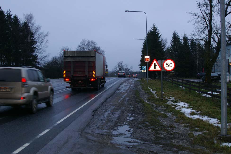 6 1.1 ARDU Ardu kiirustabloo asub Tallinn-Tartu-Võru-Luhamaa maanteel kiiruspiirangu 50 km/h alas,