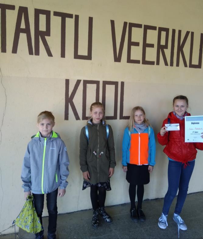 SPELLING BEE VÕISTLUS Neljapäeval, 16. mail toimus Tartu Veeriku Koolis 3. ja 4. klasside õpilastele Spelling Bee võistlus. Õpilastel tuli kuulmise järgi häälida inglisekeelseid sõnu.