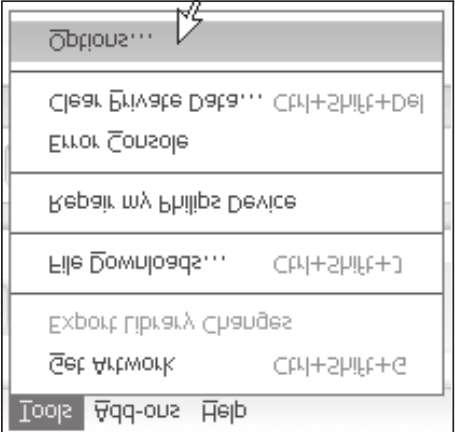 mängija tarkvara ja sünkroniseerida personaalarvutis olevat muusikat mängijaga).