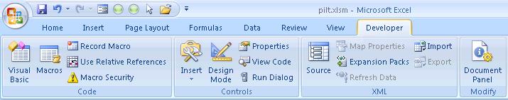VBA akna aktiveerimine VBA programmid salvestatakse VBA projekti moodulitesse Visual Basic redaktori (VBE Visual Basic Editor) abil.