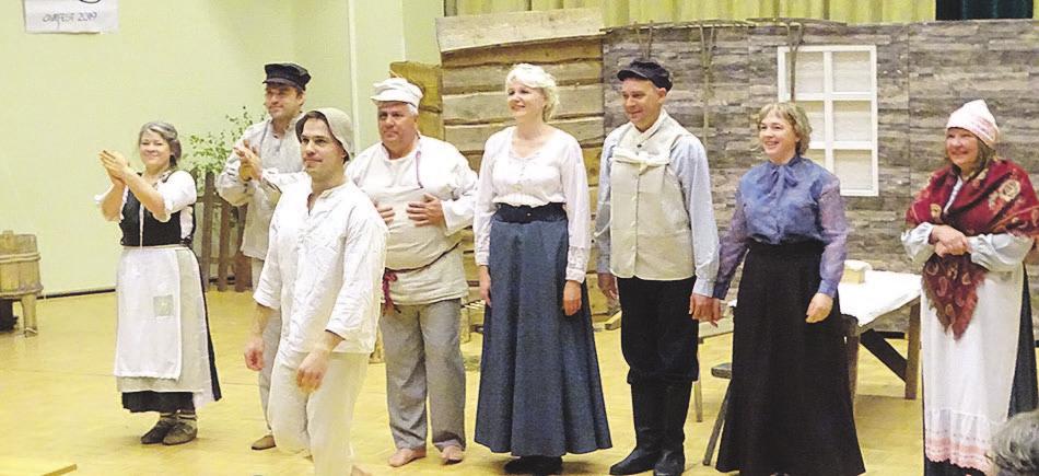 5 Tartu- ja Jõgevamaa teatritegijad võtsid mõõtu teatrifestivalil Avinurmes Kohale oli tulnud kümme agarat truppi, kes usinasti harjutades oma töövilju rahvale vaatamiseks olid toonud.
