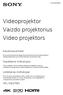 (1) Videoprojektor Vaizdo projektorius Video projektors Kasutussuunised Enne seadme kasutamist lugege see kasutusjuhend ja kaasasolev kii