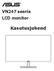 VN247 seeria LCD monitor Kasutusjuhend