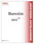 Barostim Neo Heart Failure and Hypertension System Reference Guide