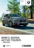 BMW 2 seeria Active Tourer   Sõidurõõm BMW 2. SEERIA ACTIVE TOURER. HINNAKIRI.